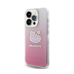 Hello Kitty IML Gradient Electrop Kitty Head - Case iPhone 13 Pro Max (pink)