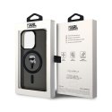 Karl Lagerfeld IML Ikonik MagSafe - iPhone 15 Pro Max Case (Black)