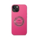 Karl Lagerfeld Silicone RSG - Case for iPhone 14 Plus (Pink)