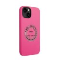 Karl Lagerfeld Silicone RSG - Case for iPhone 14 Plus (Pink)