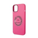 Karl Lagerfeld Silicone RSG - Case for iPhone 14 Plus (Pink)