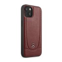 Mercedes Leather Urban Line - Case for iPhone 14 (Red)