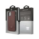 Mercedes Leather Urban Line - Case for iPhone 15 (red)