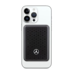Mercedes Stars Pattern MagSafe - Power Bank inductive 5000 mAh 15W MagSafe (black)