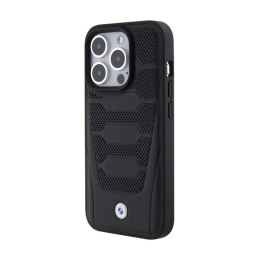 BMW Leather Seats Pattern - Case for iPhone 15 Pro (Black)