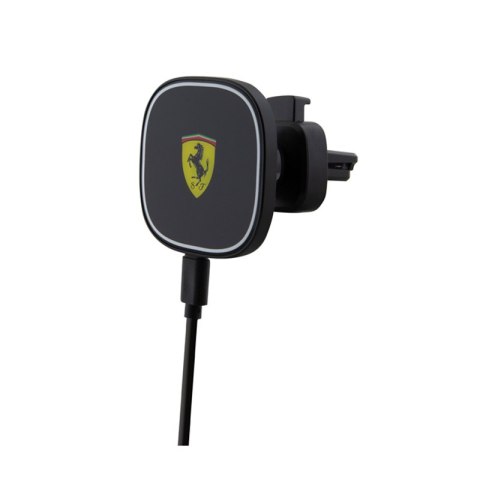 Ferrari MagSafe Collection - Magnetic car holder with 15W wireless charging (black)