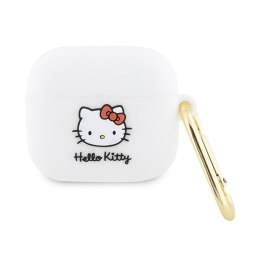 Hello Kitty Silicone 3D Kitty Head - Case for AirPods 3 (white)