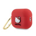 Hello Kitty Silicone 3D Kitty Head - Case for AirPods Pro 2 (fuchsia)