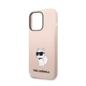 Karl Lagerfeld Silicone NFT Choupette - Case for iPhone 14 Pro Max (Pink)