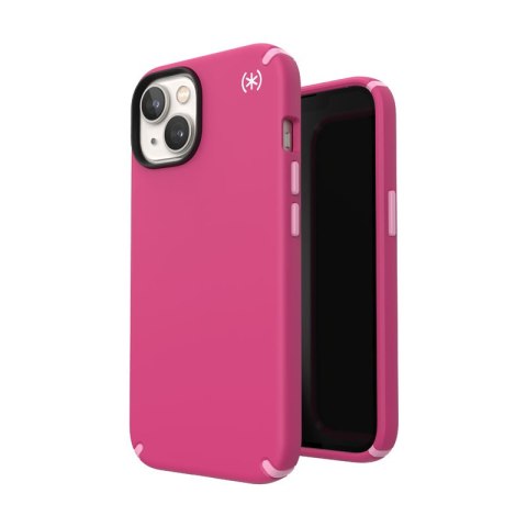 Speck Presidio2 Pro - Case for iPhone 14 / 13 with MICROBAN coating (Digitalpink / Blossompink / White)