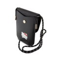 Hello Kitty Leather Daydreaming Cord - Phone crossbody bag (black)