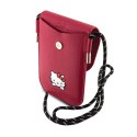 Hello Kitty Leather Daydreaming Cord - Phone crossbody bag (pink)