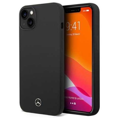 Mercedes Silicone Line - Case for iPhone 14 (Black)