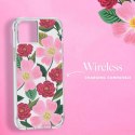 Rifle Paper Clear - Case decorated in gold for iPhone 14 Plus (Rose Garden)