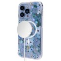 Rifle Paper Clear MagSafe - Case for iPhone 13 Pro (Garden Party Blue)