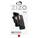 ZIZO BOLT Series - Armoured case for Samsung Galaxy S23+ with 9H glass for screen + holder with stand (Black)