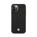 BMW Leather Perforate Sides - Case for iPhone 12 / iPhone 12 Pro (Black)