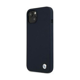 BMW Silicone Signature Llogo - Case for iPhone 13 mini (Navy Blue)