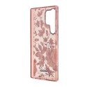 Guess Flower Collection - Case for Samsung Galaxy S23 Ultra (Pink)