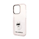 Karl Lagerfeld IML NFT Choupette - Case for iPhone 14 Pro (Pink)