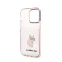 Karl Lagerfeld IML NFT Choupette - Case for iPhone 14 Pro (Pink)