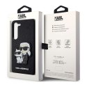 Karl Lagerfeld NFT Saffiano Karl & Choupette - Case for Samsung Galaxy S23+ (Black)