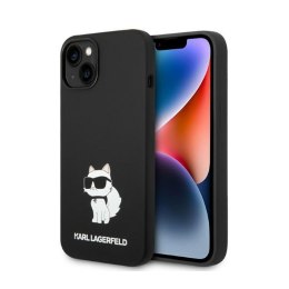 Karl Lagerfeld Silicone NFT Choupette - Case for iPhone 14 Plus (Black)