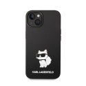 Karl Lagerfeld Silicone NFT Choupette - Case for iPhone 14 Plus (Black)