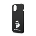 Karl Lagerfeld Silicone NFT Choupette - Case for iPhone 14 Plus (Black)