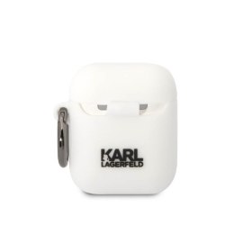 Karl Lagerfeld Silicone NFT Choupette Head 3D - AirPods 1/2 gen case (white)