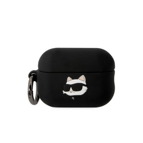 Karl Lagerfeld Silicone NFT Choupette Head 3D - AirPods Pro 2 Case (black)