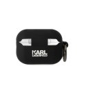 Karl Lagerfeld Silicone NFT Choupette Head 3D - AirPods Pro 2 Case (black)