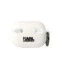 Karl Lagerfeld Silicone NFT Choupette Head 3D - AirPods Pro 2 Case (white)