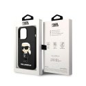 Karl Lagerfeld Silicone NFT Ikonik - Case for iPhone 14 Pro (Black)