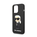 Karl Lagerfeld Silicone NFT Ikonik - Case for iPhone 14 Pro Max (Black)