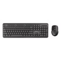 Trust TKM-350 - Wireless keyboard and mouse set (Black)