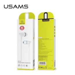 USAMS EP-37 - 3.5 mm stereo jack headphones (White)