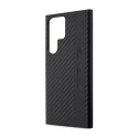 AMG Carbon Stripe & Embossed - Case for Samsung Galaxy S23 Ultra (Black)