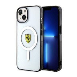 Ferrari Outline Magsafe - Case for iPhone 14 Plus (Transparent)