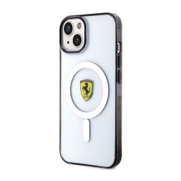 Ferrari Outline Magsafe - Case for iPhone 14 Plus (Transparent)