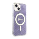 Guess 4G MagSafe - Case for iPhone 14 Plus (Purple)