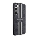 Guess 4G Printed Stripe - Case for Samsung Galaxy S23 (Black)