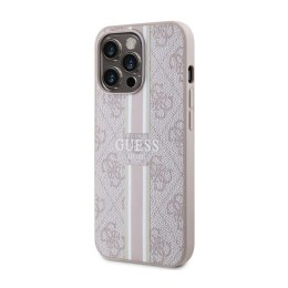 Guess 4G Printed Stripes MagSafe - Case for iPhone 13 Pro (Pink)