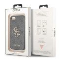 Guess 4G Big Metal Logo - Case for iPhone SE (2022/2020) / 8 / 7 (Grey)