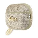 Guess 4G Glitter Flake - Case for Apple AirPods Pro 2 (Gold)