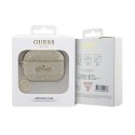 Guess 4G Glitter Flake - Case for Apple AirPods Pro 2 (Gold)