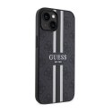 Guess 4G Printed Stripes MagSafe - Case for iPhone 14 Plus (Black)