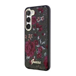 Guess Flower Collection - Case for Samsung Galaxy S23+ (Khaki)