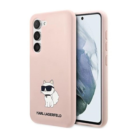 Karl Lagerfeld Silicone NFT Choupette - Case for Samsung Galaxy S23 (Pink)