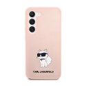 Karl Lagerfeld Silicone NFT Choupette - Case for Samsung Galaxy S23 (Pink)